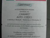 Certyfikat serwis Auto Primo